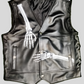 Shadow Weaver Black Leather Vest.