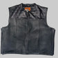 WW Gator Leather LV Motorcycle Vest