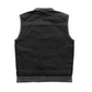 Leather Vest ,Mens Hunt Club Black Red Paisley Leather Build Denim Style Ride Motorcycle Vest