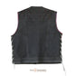 Captain Men's Club Style Leather Vest - Limited Edition