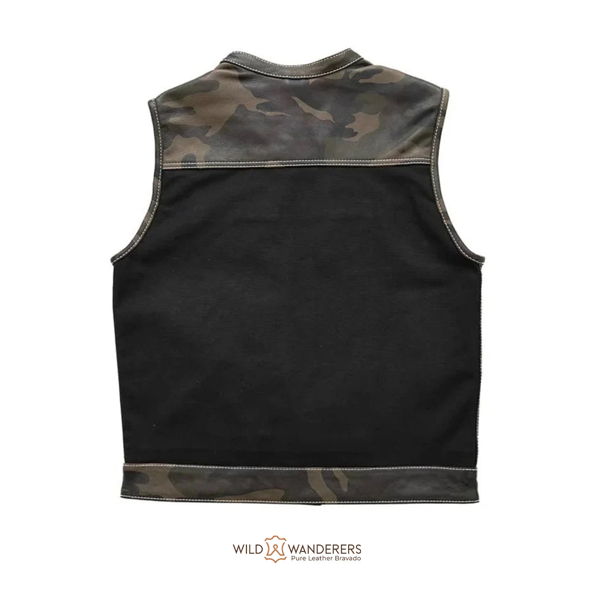 Camo Diamond Rider Vest - Wild Wanderers
