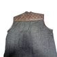 Distressed Brown Hunt Club Biker Canvas Vest