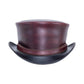 Hampton NAPA VINO Leather Steampunk Classic Motorcycle Rider Top Hat