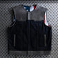 Leather Vest Distress Leather Vest Denim Vest Leather Men Vest Biker vest Motorcycle Vest Men Motorcycle Gifts For Men Braided Vest