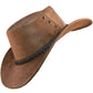 Cowboy Hat-BUFFALO Leather hat, Custom Cowboy Hat, Cowboy Hat Woman
