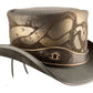 TOP Hat Octopus Engraved El Darado Eye band Biker Hat New With Tags Steampunk