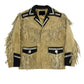 Leather jacket Men's Traditional Native Suede Leather Western Jacket Braided Fringes Country Side Red Indian Western Wear