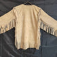 New Men Handmade Native American Mountain Man Buckskin Leather War Shirt