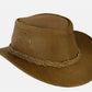 Cowboy Hat Outback Hat Unisex Western-Style Hat For Men Tan Brown Suede Hat For Women Gift For Him Gift For Her