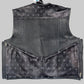 WW Gator Leather LV Motorcycle Vest