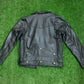 The Classic Black Biker Jacket - Asymmetrical Zip Rider