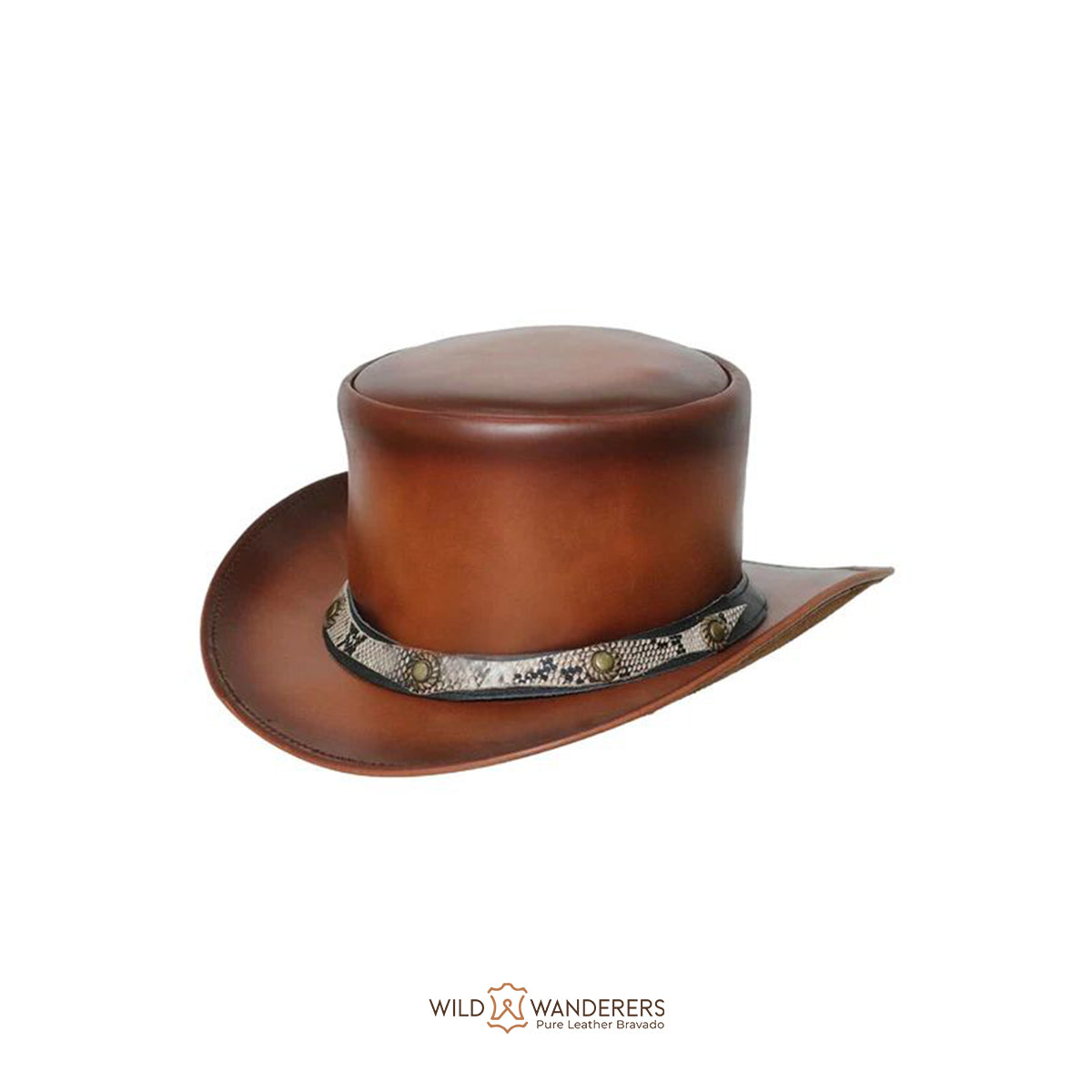 El Dorado Leather Top Hat