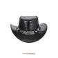 Skull Chain Outlaw Black Top Hat