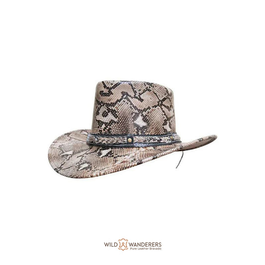 Python-Inspired Western Cowboy Hat