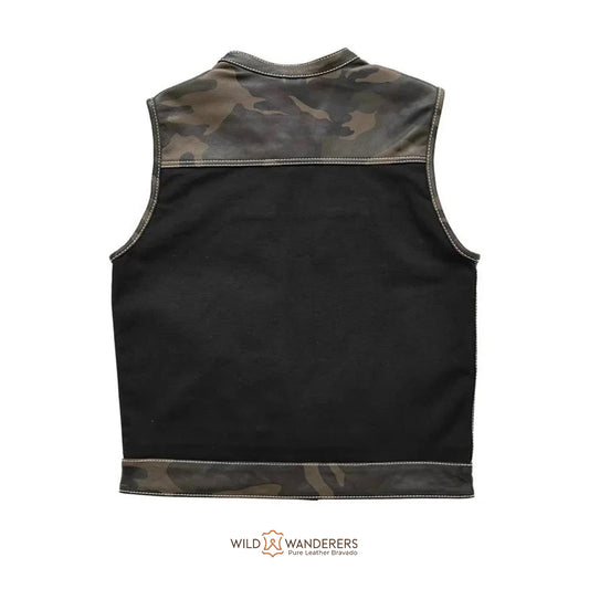 Camo Diamond Rider Vest - Wild Wanderers