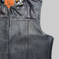 WW Gator Leather LV Motorcycle Vest