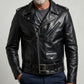 The Rebel Leather Biker Jacket