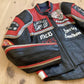 WW Harley Davidson and The Marlboro Man Vintage Biker Jacket Distressed Motorcycle Leather