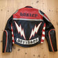 WW Harley Davidson and The Marlboro Man Vintage Biker Jacket Distressed Motorcycle Leather