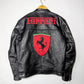 WW Ferrari Michael Schumacher Racing Jacket 100% Genuine Leather F1 Moto Streetwear (2009 Edition)