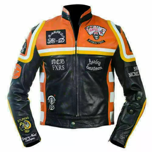 Wild Wanderers Harley Davidson Marlboro Man Jacket - Vintage Movie Leather