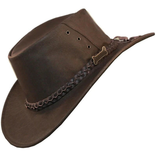 Cowboy Hat-BUFFALO Leather hat, Custom Cowboy Hat, Cowboy Hat Woman