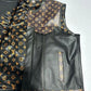 Louis Vuitton Hunt Club Motorcycle Leather Vest